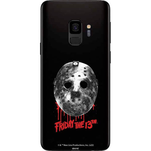 Warner Bros Friday the 13th Jason Voorhees Dripping Mask Galaxy S9 Skin